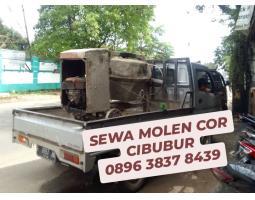 Sewa Mesin Molen Cor Beton Harian Bulanan Area Cibubur - Jakarta Timur