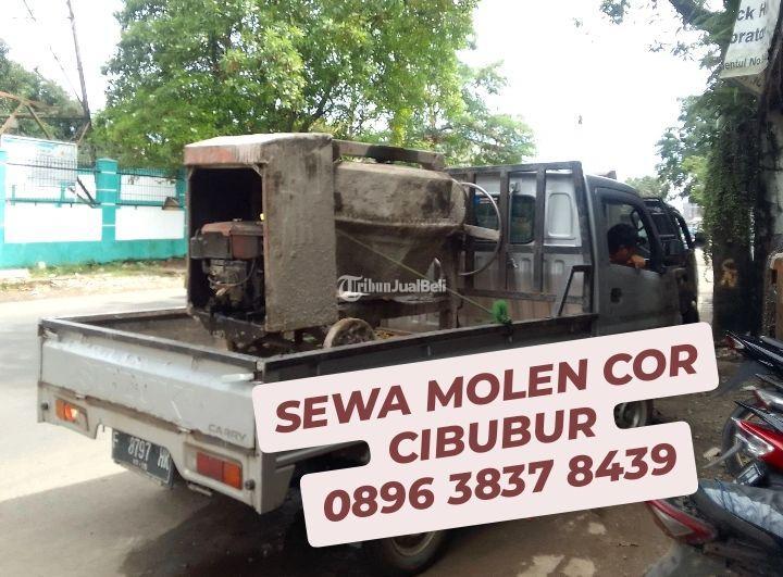 Sewa Mesin Molen Cor Beton Harian Bulanan Area Cibubur - Jakarta Timur