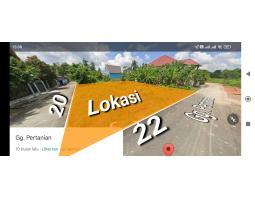 Dijual Tanah Siap Bangun Ukuran 20x22 Lokasi Jalan Reformasi Gg.Pertanian Posisi Hook - Pontianak