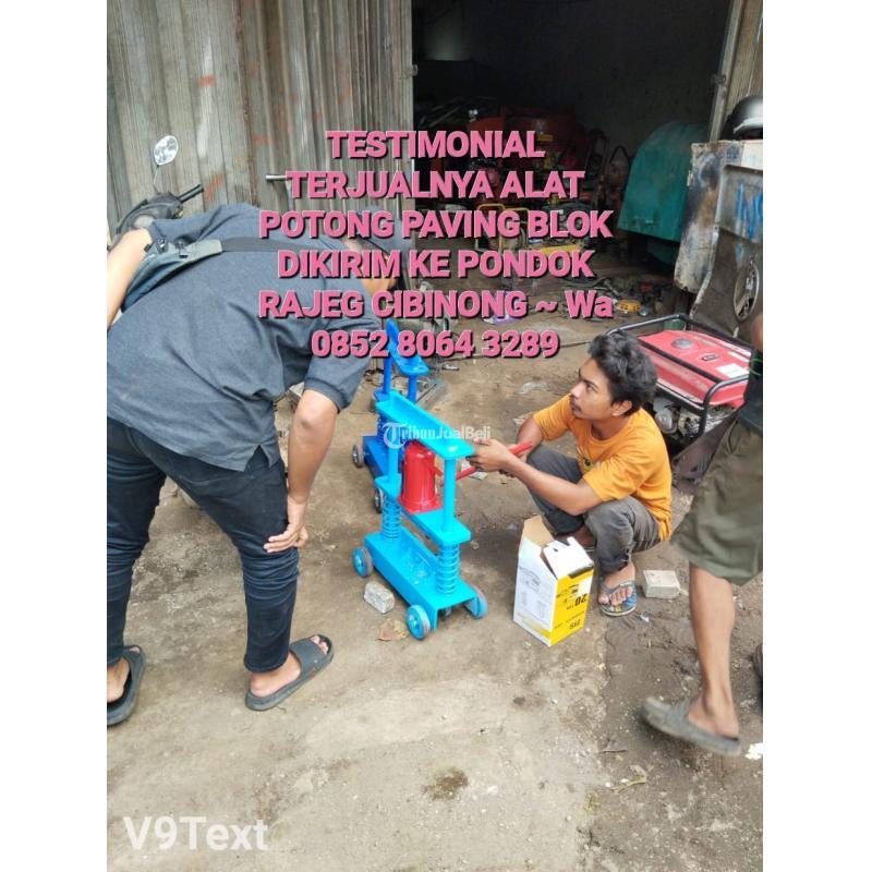 Sewa Mesin Potong Paving Block Hidrolik, Pondok Rajeg, Cibinong - Bogor