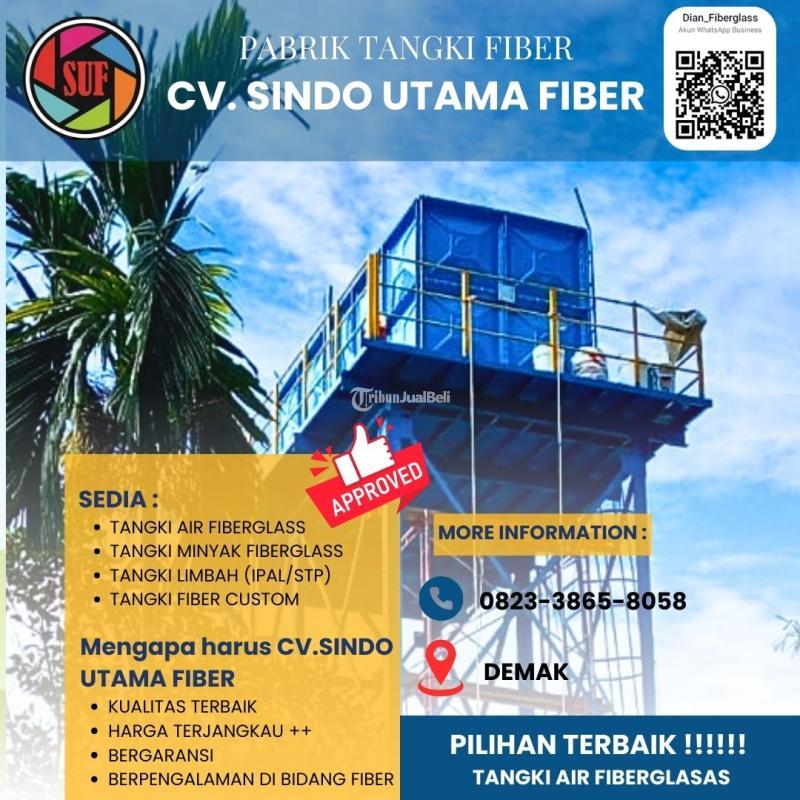 Premium Quality Tangki Panel FRP Fiberglass BERGARANSI - Demak 