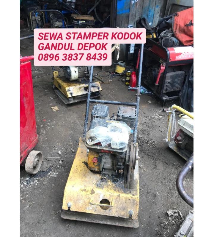 Sewa Mesin Stamper Kodok Pemadat Paving Gandul  - Depok