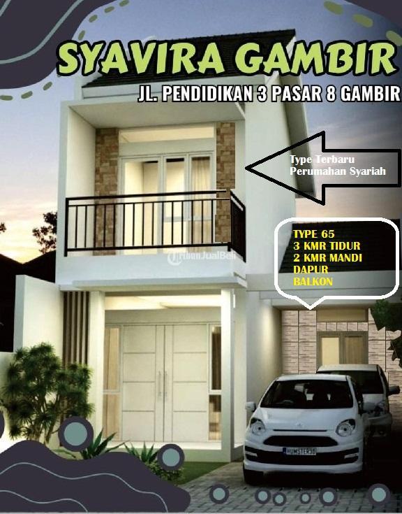 Dijual Rumah 2 Lantai Type Terbaru Diperumahan Syariah Tembung Dekat Bandara Kualanamu - Deli Serdang