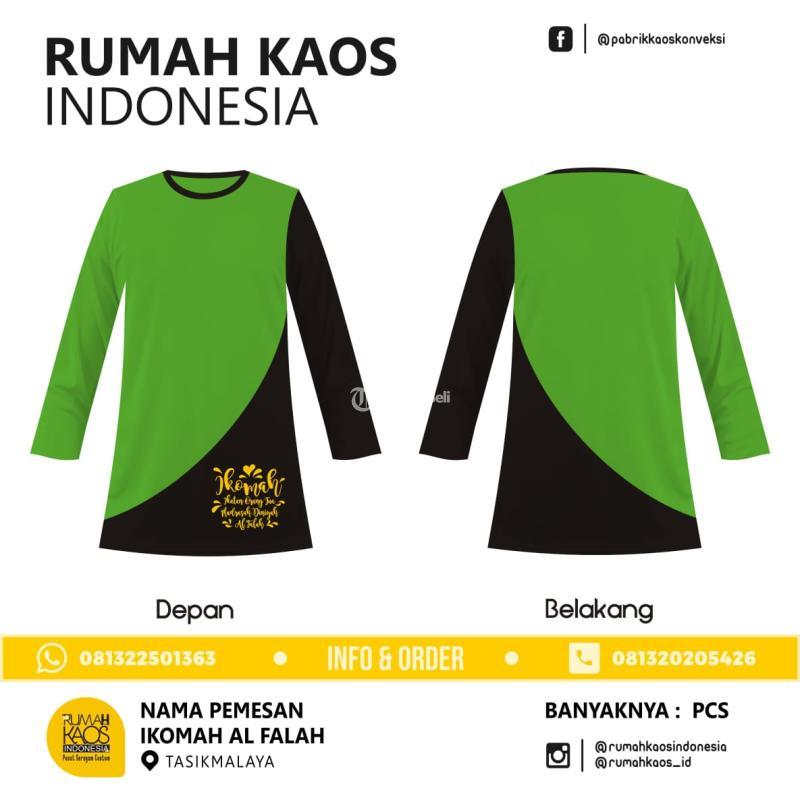 Seragam Kaos Limpung Tunik Kaos Sablon - Batang