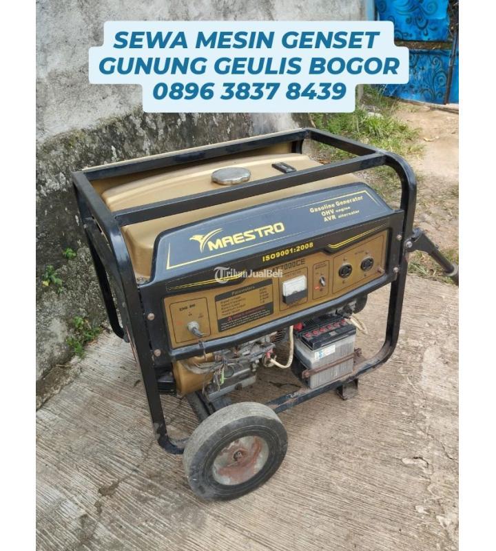 Sewa Mesin Genset Harian Siap Pakai Daerah Gunung Geulis - Bogor