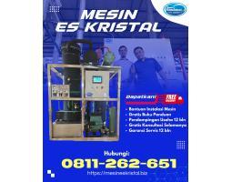 Mesin Es Batu Kristal Berkualitas - Maluku Tengah 