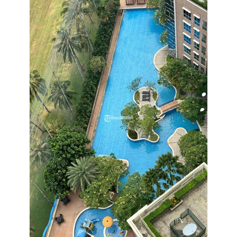 Dijual Apartemen, Luas 49m2, 2 Bedrooms, View Pool, The Mansion Bougenville, Dukuh Golf Kemayoran - Jakarta Pusat