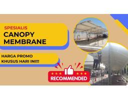 Kanopi Membrane Kebayoran Baru Elegan Berkelas - Jakarta Selatan 