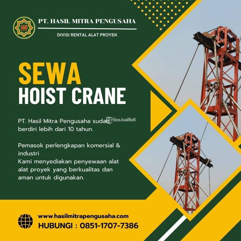 Hoist Crane Sewa Hoist Vertical - Tuban 