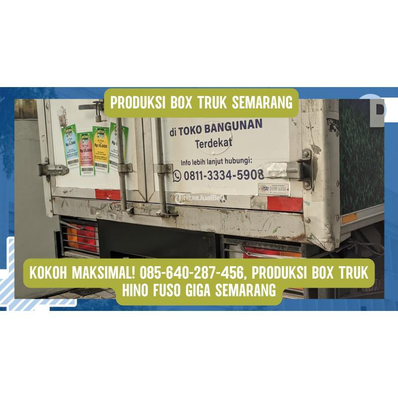 Produksi Box Truk Fuso - Semarang