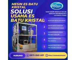 Mesin Es Batu Kristal Terjangkau - Barru 