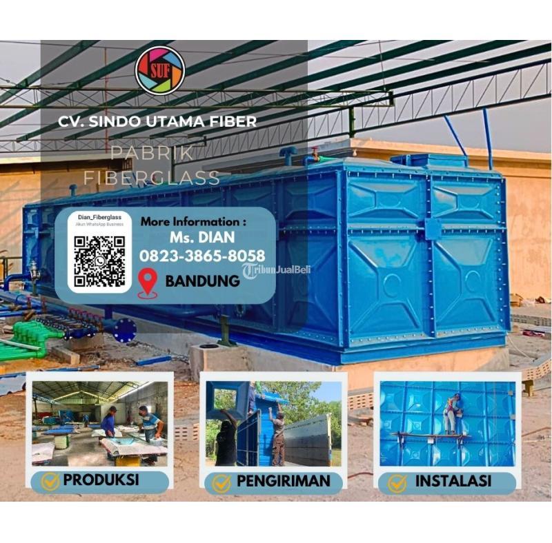 Sedia Roof Tank Panel Fiberglass FRP - Bandung