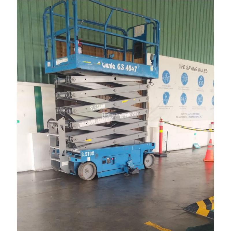 Disewakan Scissorlift Terbaik dan Terpercaya - Lamongan 