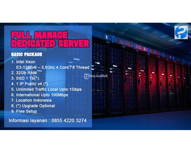 Dedicated Server Full Manage Basic Package - Jakarta Selatan