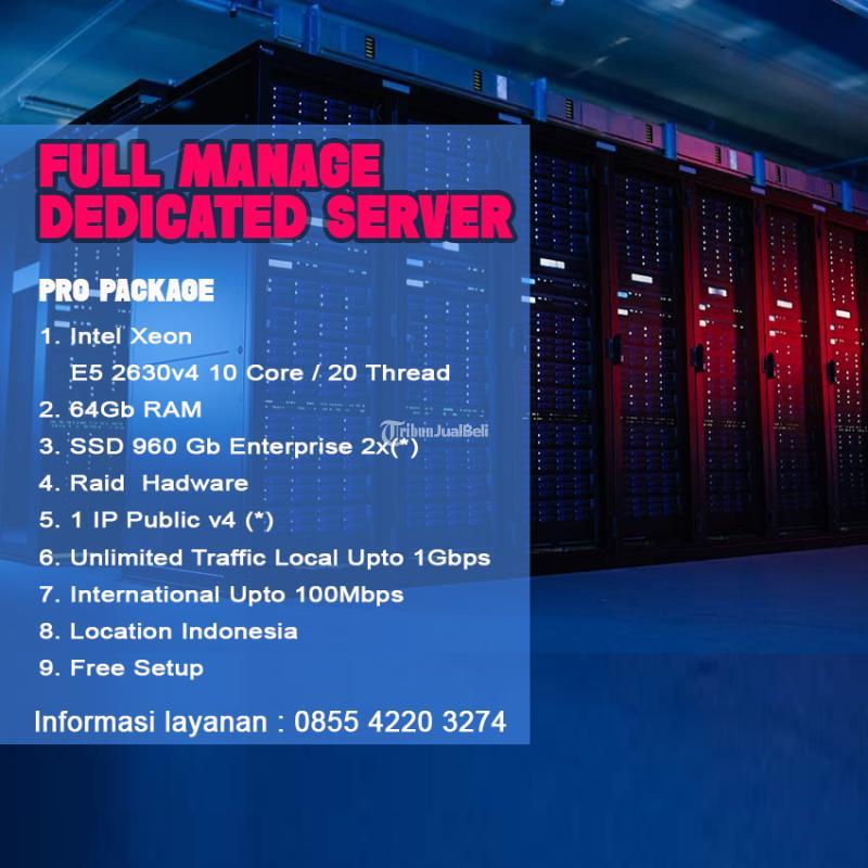 Dedicated Server Full Manage Pro Package - Jakarta Selatan