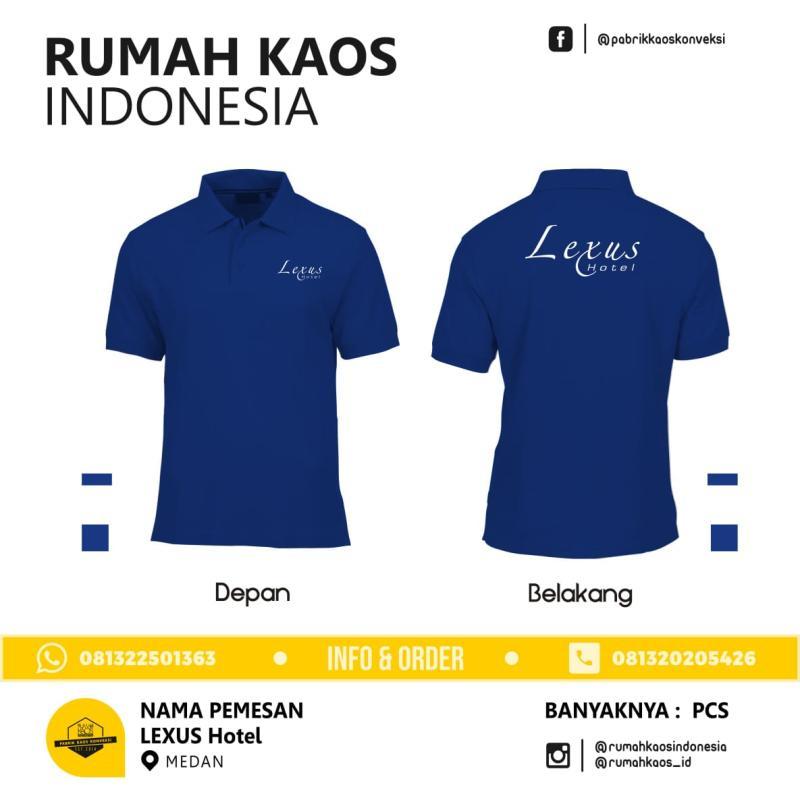 Seragam Polo Custom Jebus Kaos Polo - Bangka Barat