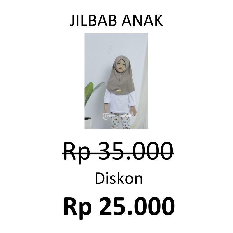 Kerudung Anak Bahan Kaos Harga Murah - Tasikmalaya