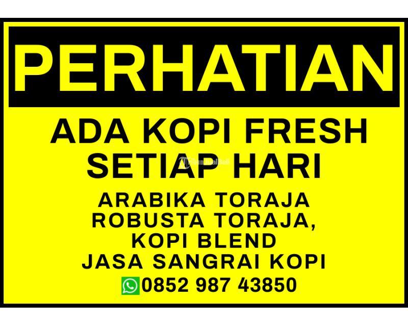 Green Bean Coffee Indonesia Toraja Arabica Semiwash - Makassar