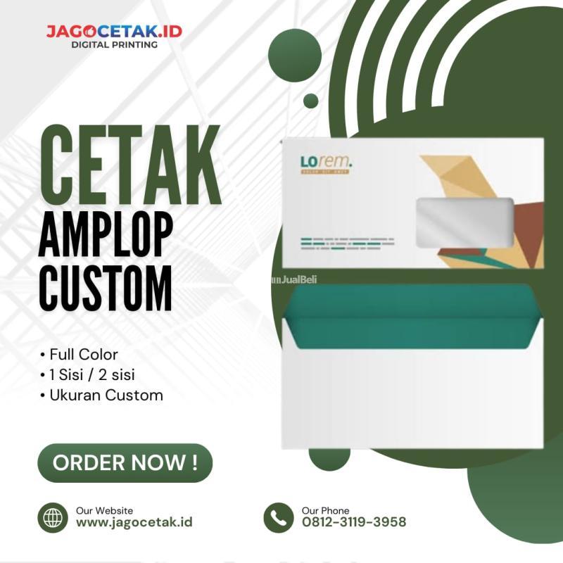 Custom Amplop Berbagai Ukuran - Sidoarjo