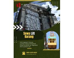 Sewa Lift Barang Angkut Material Bangunan Cepat, Aman  Efisien - Balikpapan
