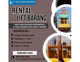 Sewa Lift Barang - Pekanbaru