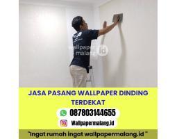 Jasa Pasang Wallpaper Dinding Terdekat - Malang Kota