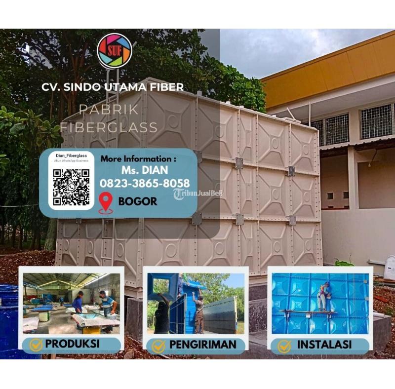 Pilihan Tepat Pabrik Tangki Fiberglass Frp Berkualitas - Bogor 