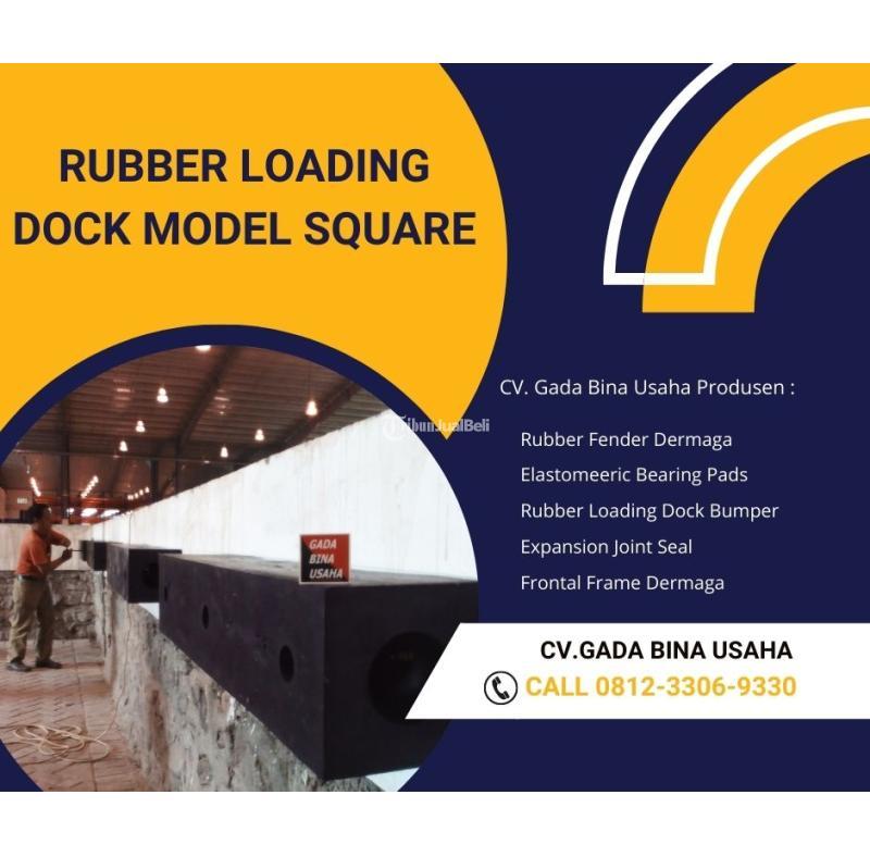 Produsen Rubber Bumper Square 500mm x 200mm x 100mm - Malang