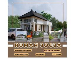 Dijual Rumah Minimalis di Pakem Kaliurang Tipe 65 3KT 1KM SHM - Sleman  