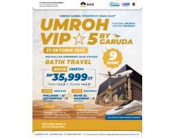 Umroh VIP 27 Oktober 2025 By Garuda 9 Hari - Jakarta Pusat 