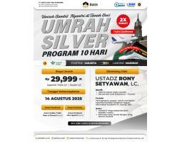 Umroh 2x Jumat 14 Agustus 2025 10 Hari - Jakarta Pusat 