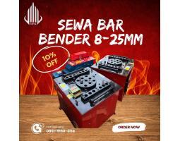Sewa Bar Bender, Besi 8 - 25mm - Balikpapan
