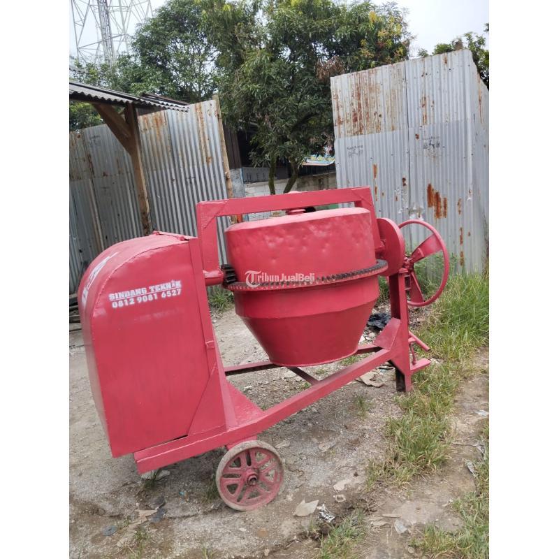Mixer Cor Beton Iron Globe Mesin Dongfeng Siap Kerja Tambun - Bekasi