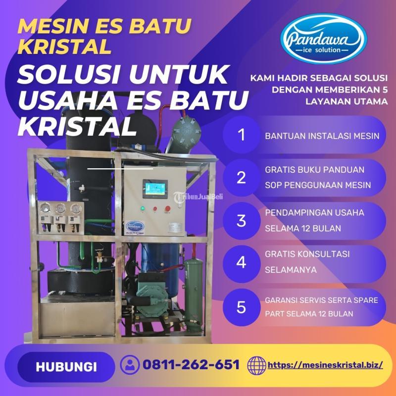 Mesin Pembuatan Es Batu Kristal - Sidenreng Rappang