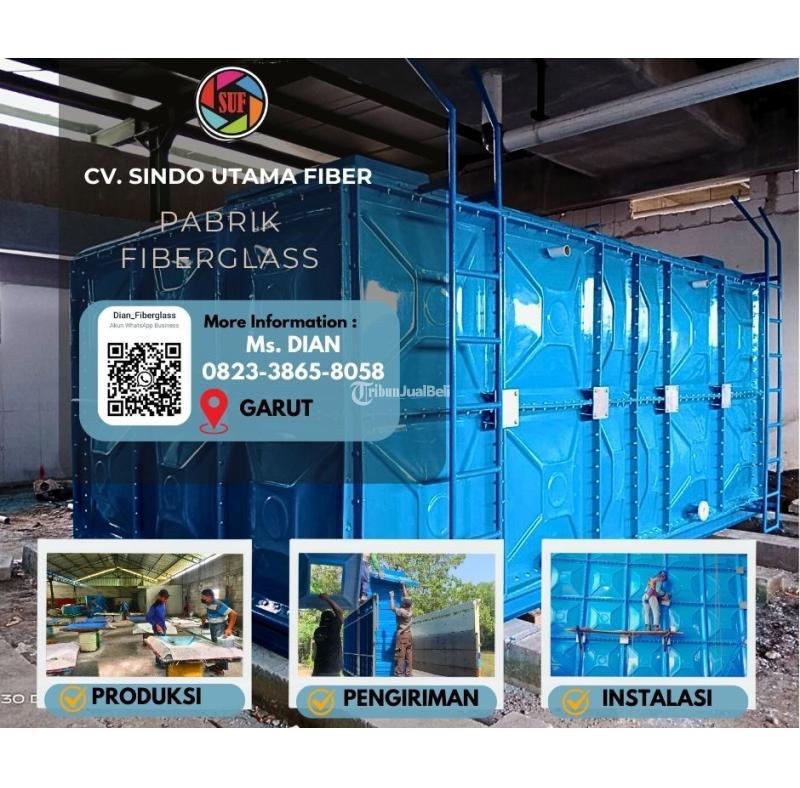 Bermutu Tinggi Specialist Tangki Fiberglass FRP Terpercaya - Garut 
