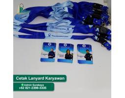 Jasa Cetak Lanyard, Id Card Karyawan, Percetakan Online Printing, Kalung Tali Kartu - Surabaya