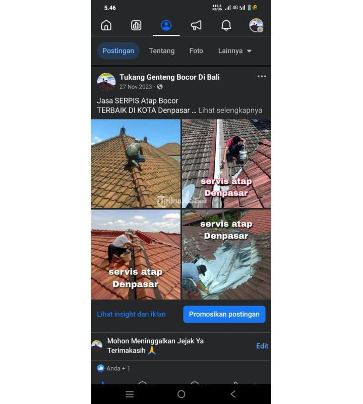 Jasa Servis Atap Bocor - Denpasar