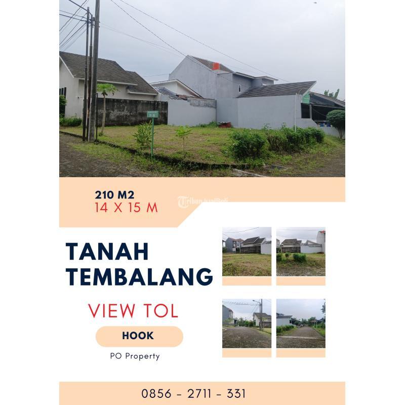 Jual Kavling Siap Bangun Luas 210 m2 Dalam Cluster Hook Mulawarman Selatan Tembalang View Tol - Semarang Kota