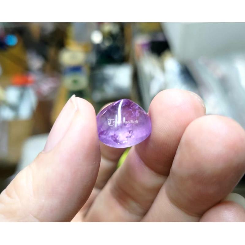 Batu Kecubung Amethyst KCB016 Loose Stone Indah Luster Istimewa - Jakarta Pusat