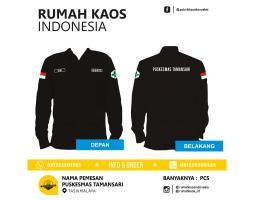 Kemeja Bordir Custom Malinau Seragam Karyawan - Malinau