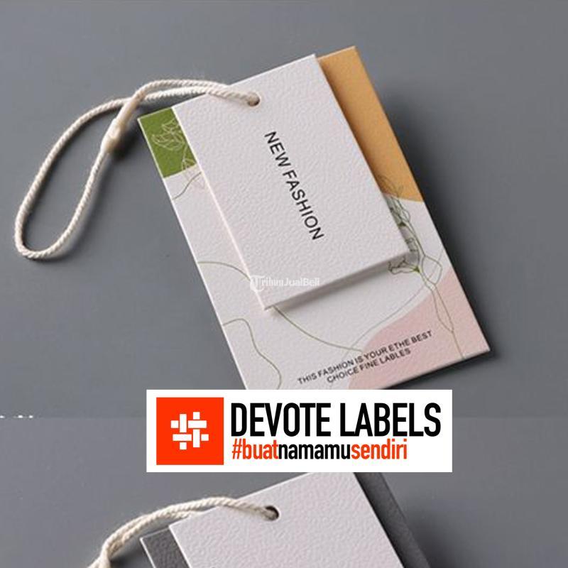 Label Hangtag Devote Labels - Lampung Selatan