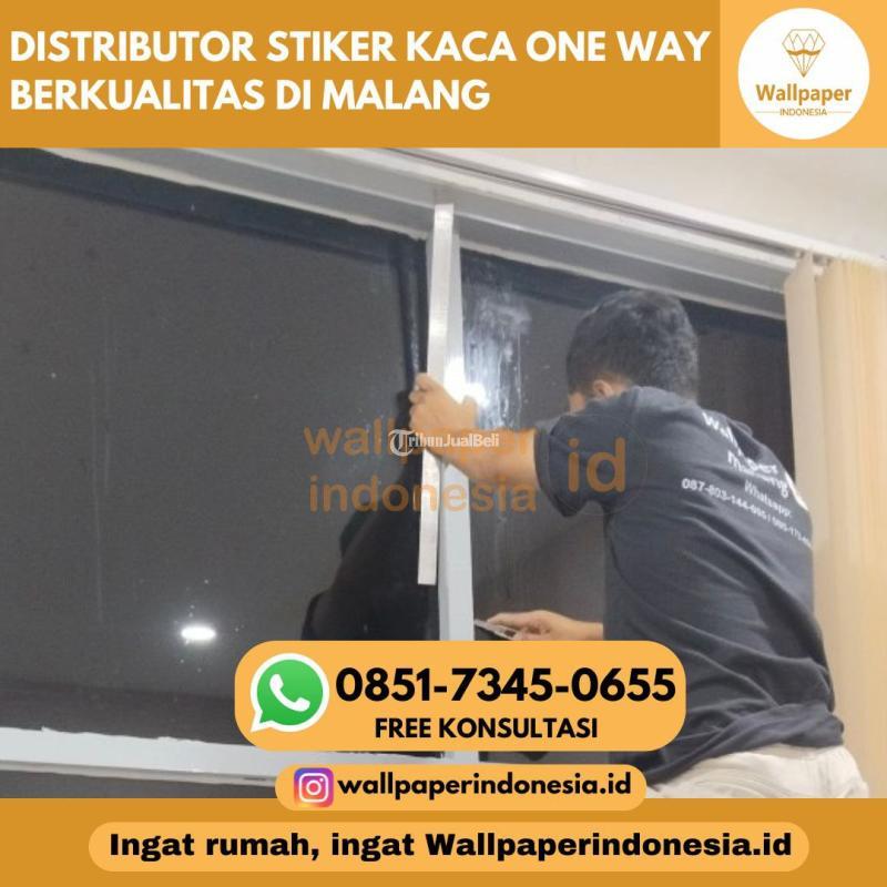 Distributor Stiker Kaca One Way - Malang