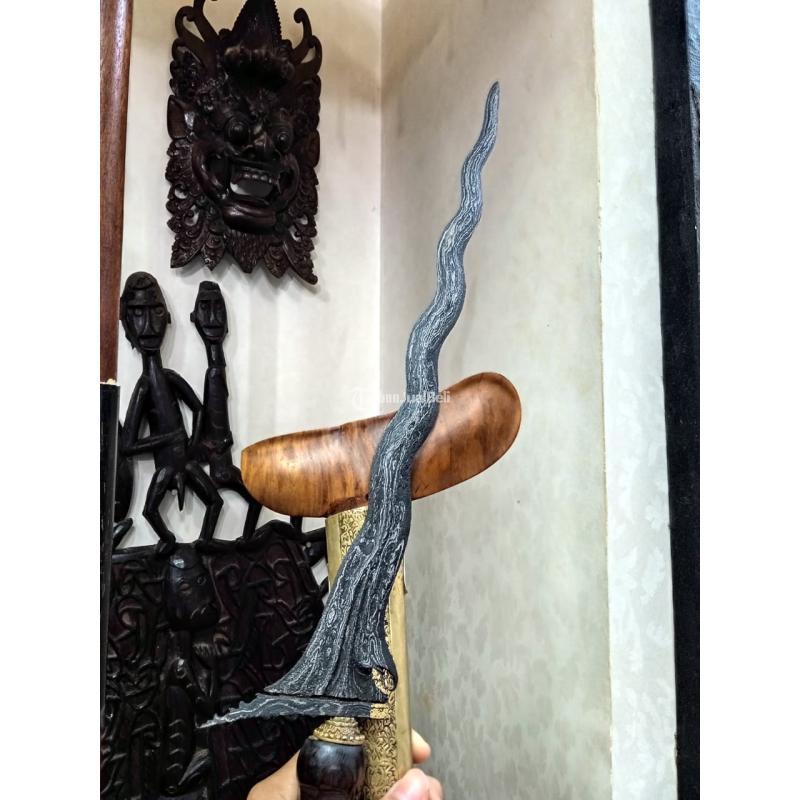 Keris Sepuh Sabuk Inten Pamor Slewah Gonjo Kinatah - Jakarta Timur