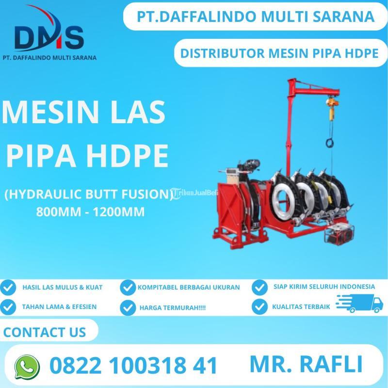 Supplier Mesin Las Pipa Hdpe SHD 160-800mm, Hydraulic Butt Fusion - Jakarta Timur