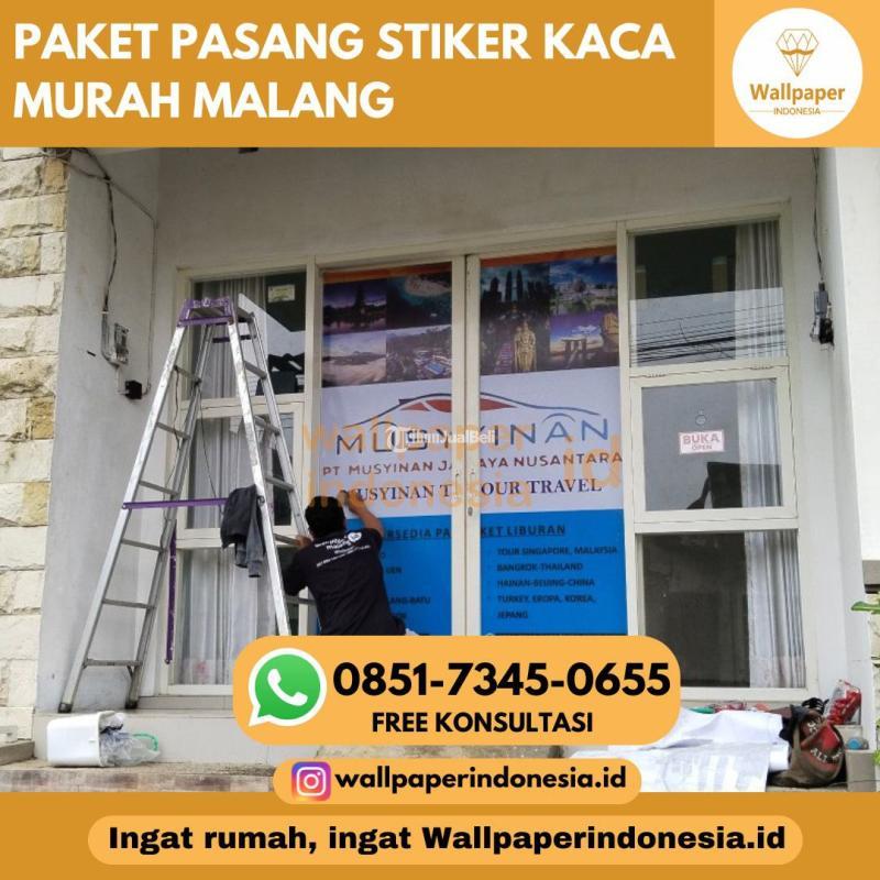 Paket Pasang Stiker Kaca Murah - Malang 