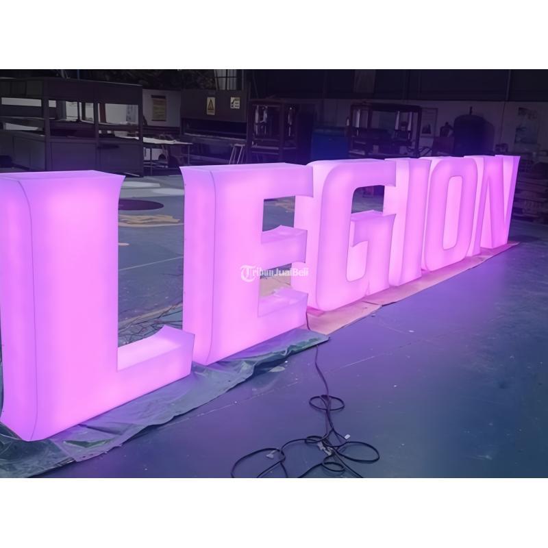 Huruf Timbul Letter 3D - Sarmi