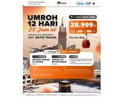 Umroh 2x Jumat 2 Oktober 2025 12 Hari Start Jogja FREE Thaif 31 - Yogyakarta