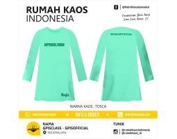 Termurah Seragam Guru Tunik Kaos Sablon Custom - Lahat 