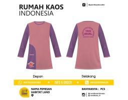 Seragam Guru Lahat Kaos Sablon Tunik - Lahat