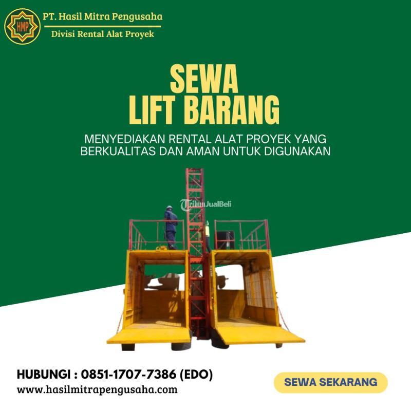 Sewa Lift Material Kota Mojokerto Sewa Lift Barang 1-2 Ton - Mojokerto Kota 